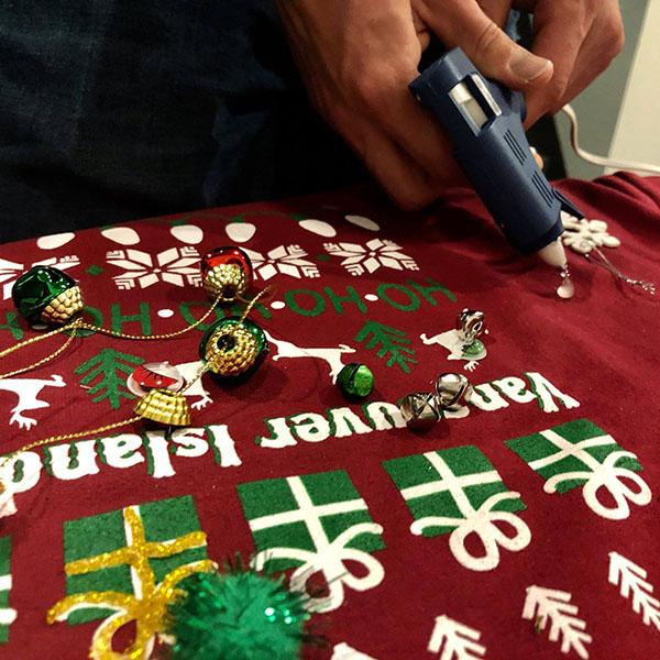 Holiday Sweater Making